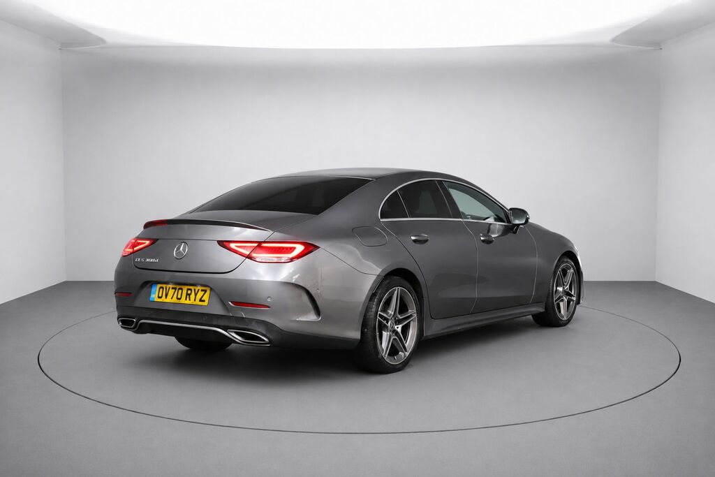 Mercedes-Benz CLS Cls300d Amg Line Coupe Grey #3