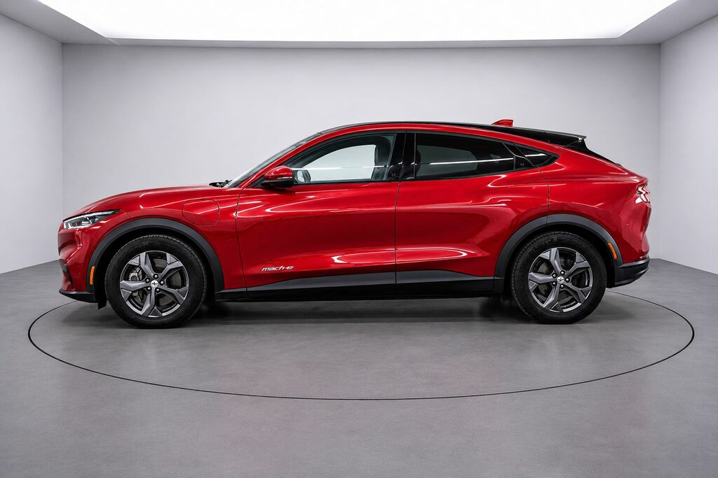 Ford Mustang Mach-E Range 70Kwh Suv KP71UUN Red #2