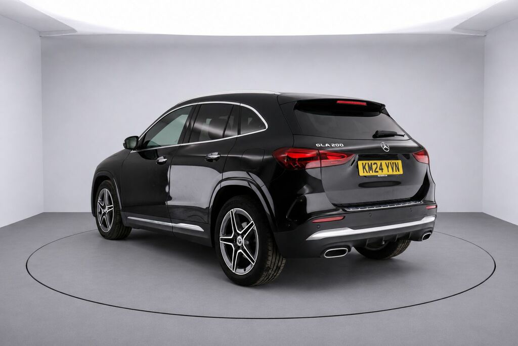 Mercedes-Benz GLA Class Gla200h Mhev Amg Line KM24YVN Black #3