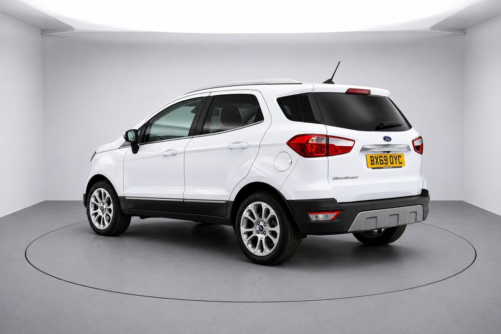 Ford Ecosport Ecoboost Gpf Titanium Suv BX69OVC White #3