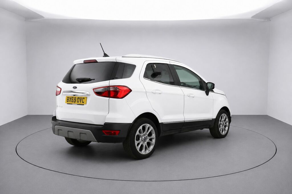 Ford Ecosport Ecoboost Gpf Titanium Suv BX69OVC White #2