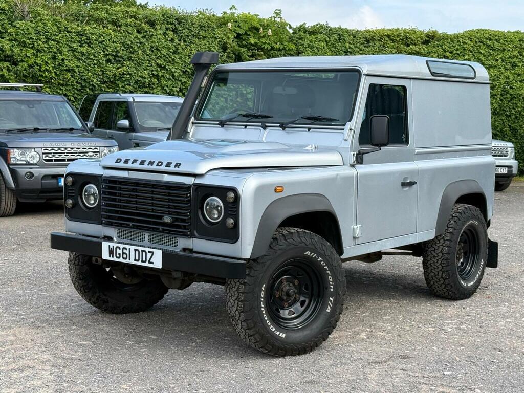 Land Rover Defender 90 2.2 Tdci Hard Top Suv 4Wd Swb Euro 5 WG61DDZ Silver #2