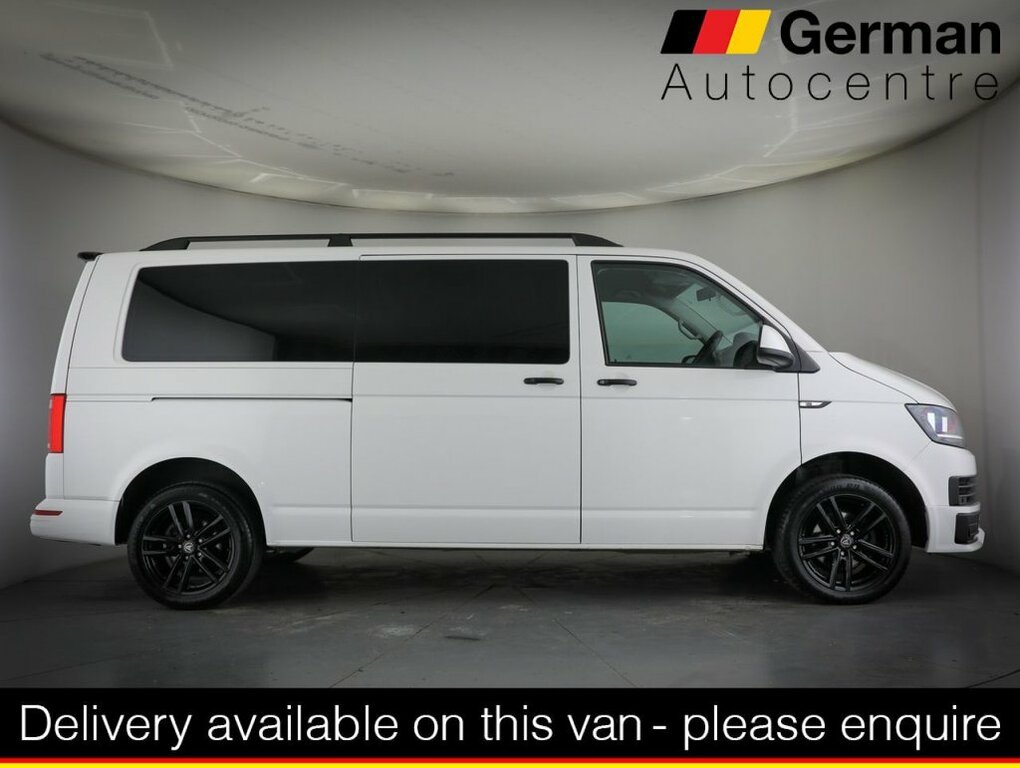 Volkswagen Transporter Shuttle Mpv NGZ1163 White #2