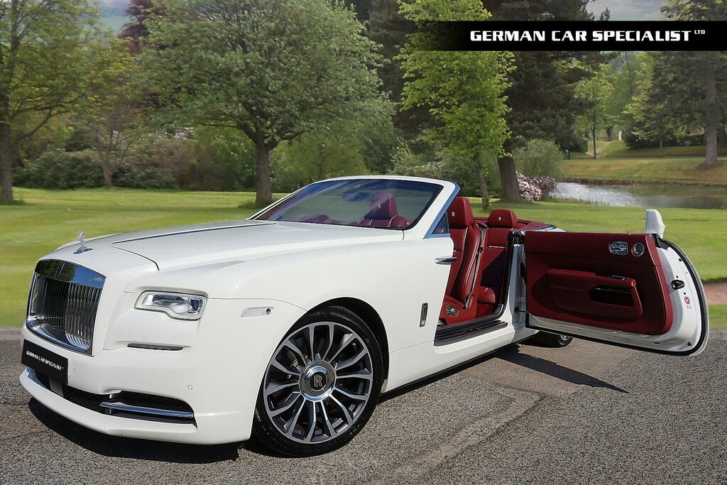 Rolls-Royce Dawn Convertible RK17TVV White #4