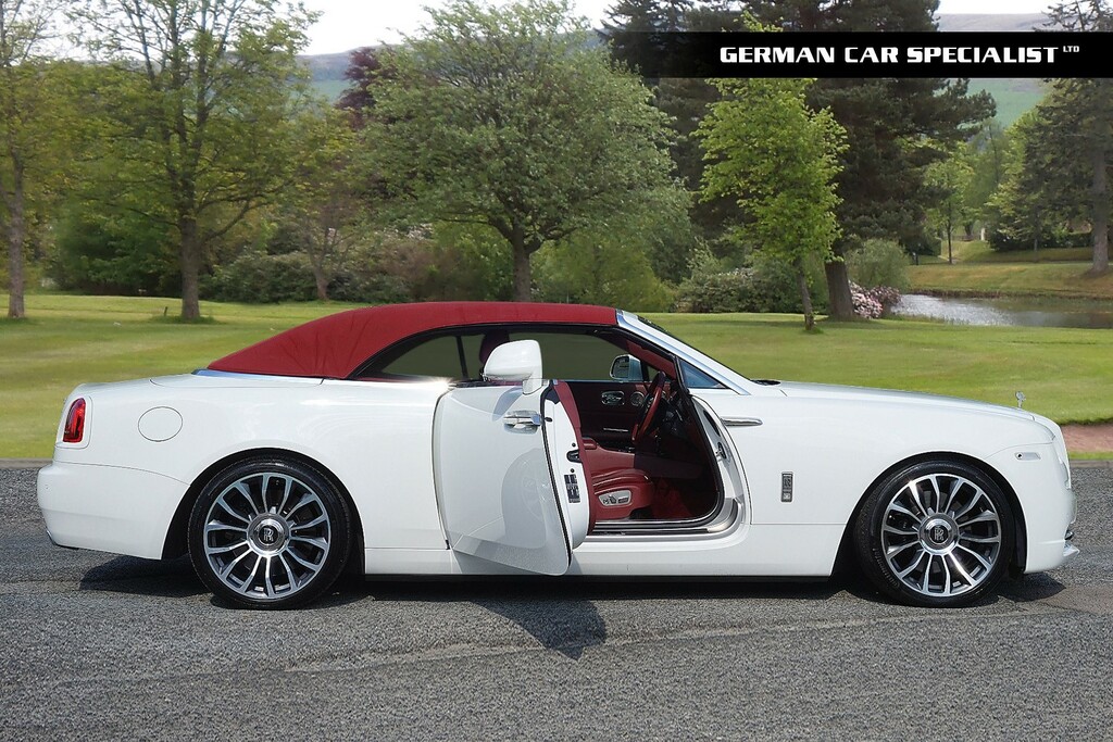 Rolls-Royce Dawn Convertible RK17TVV White #2