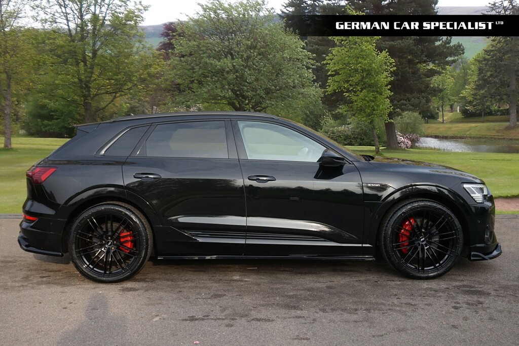 Audi E-tron Estate GX22WTU Black #3