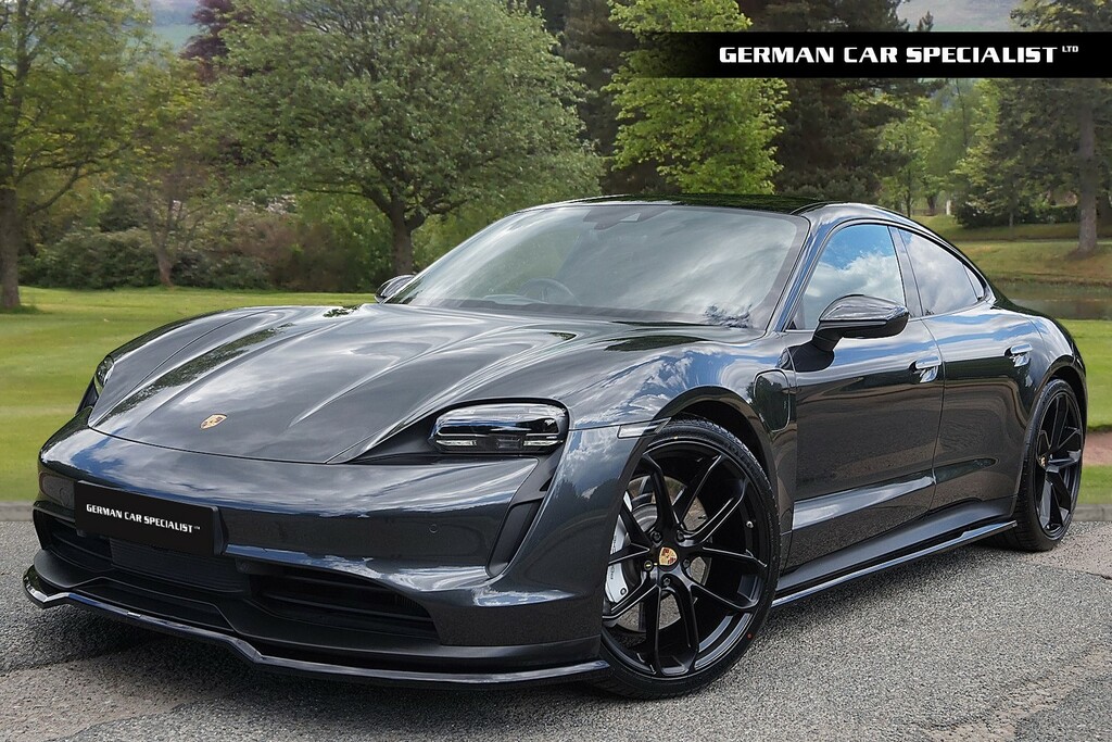 Porsche Taycan Saloon WG22YWC Grey #4