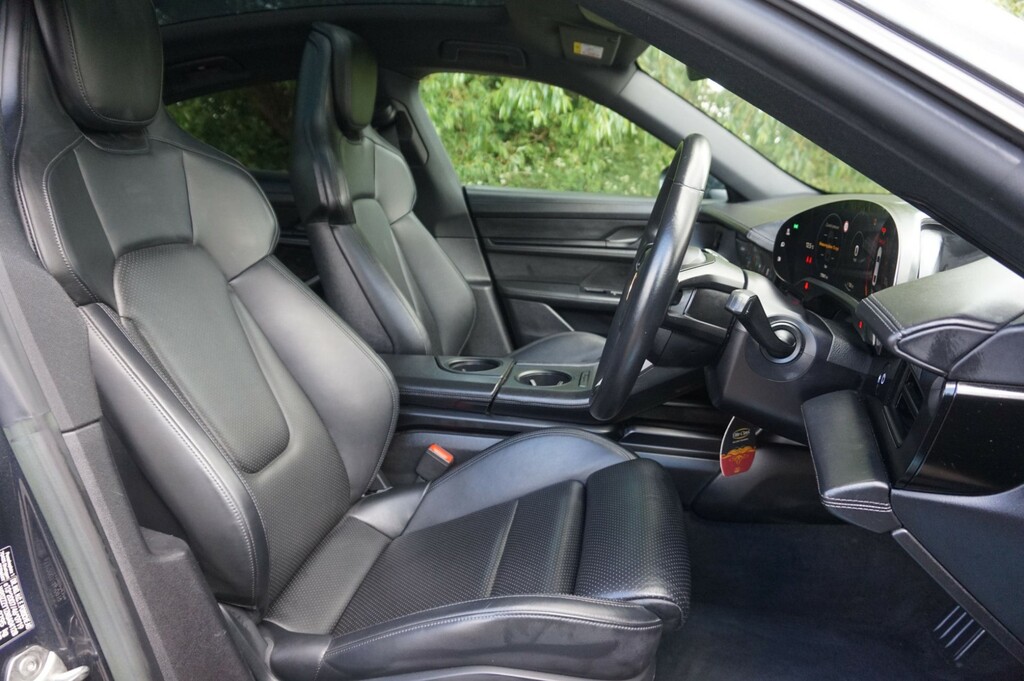 Porsche Taycan Saloon WG22YWC Grey #6