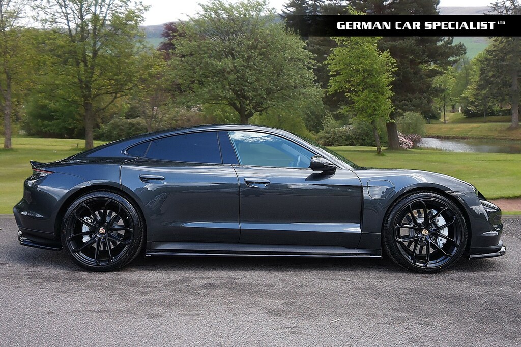 Porsche Taycan Saloon WG22YWC Grey #3