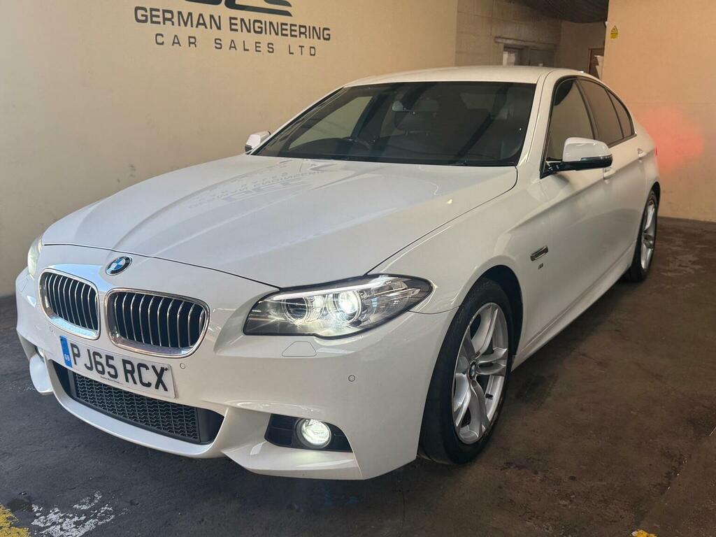 BMW 5 Series Saloon 2.0 520D M Sport Euro 6 Ss 201565 White