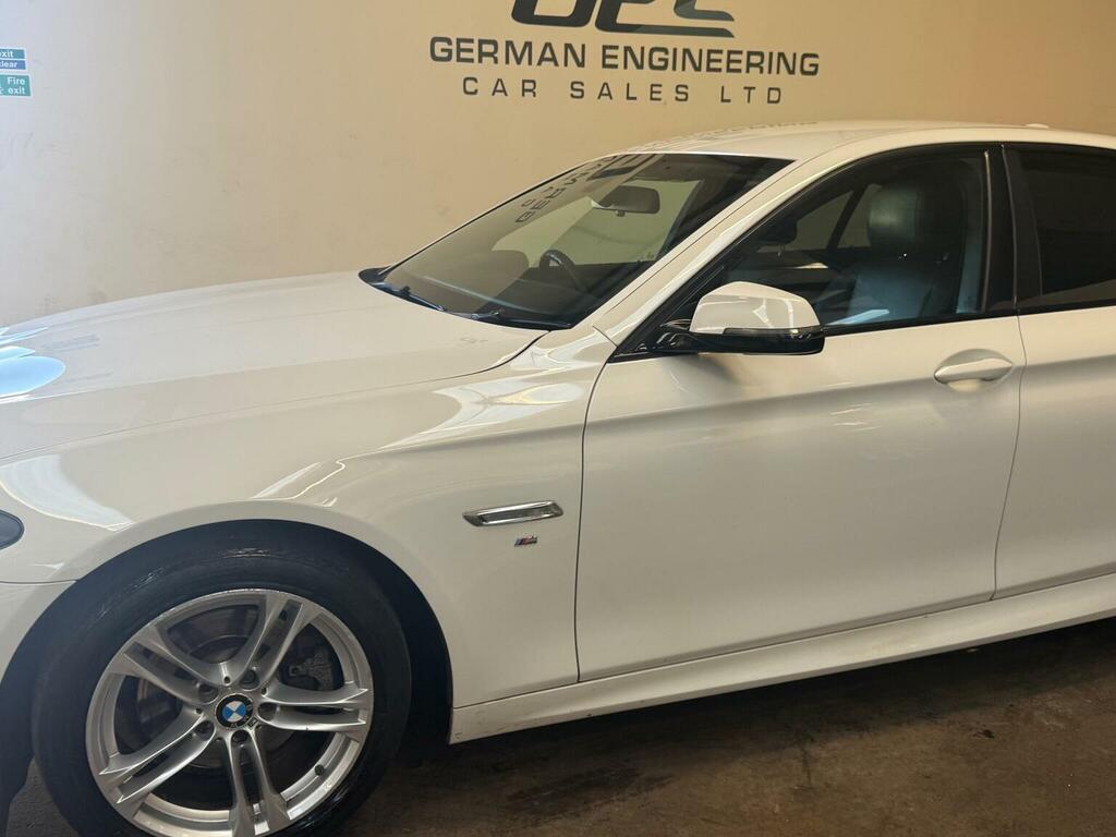 BMW 5 Series Saloon 2.0 520D M Sport Euro 6 Ss 201565 White #3