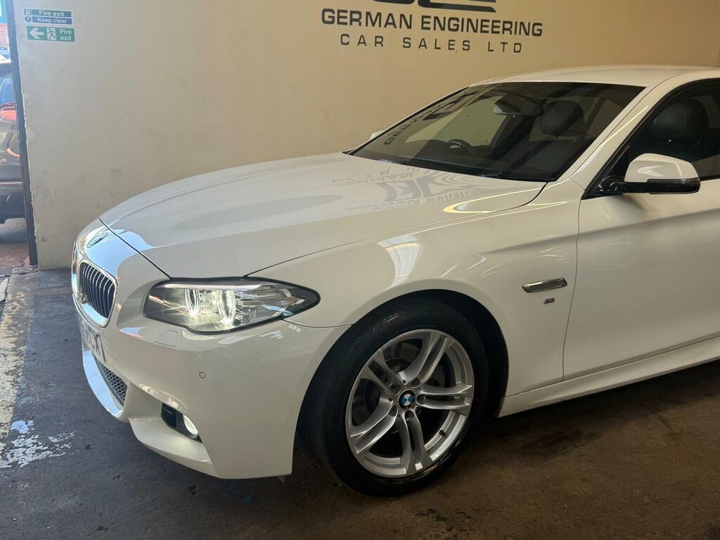 BMW 5 Series Saloon 2.0 520D M Sport Euro 6 Ss 201565 White #2