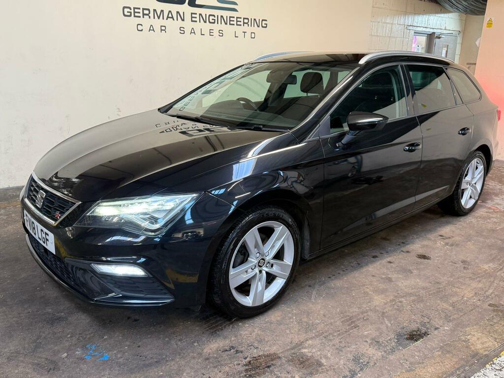 Seat Leon Estate 2.0 Tdi Fr Technology St Euro 6 Ss Black