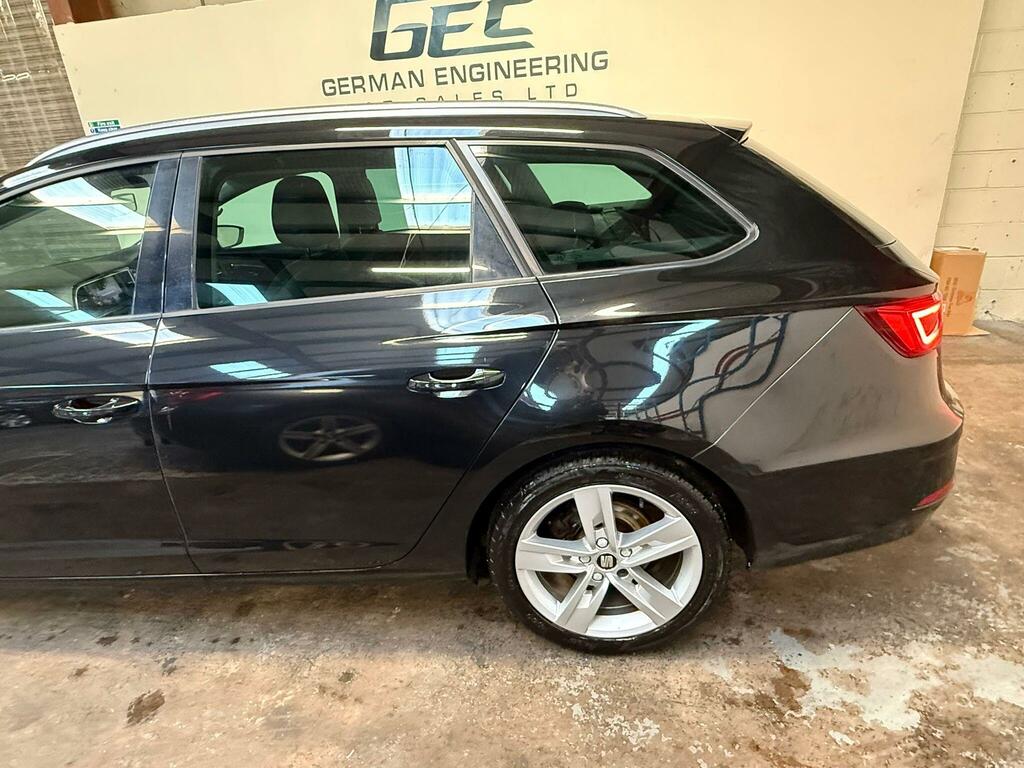 Seat Leon Estate 2.0 Tdi Fr Technology St Euro 6 Ss FV18LGF Black #2