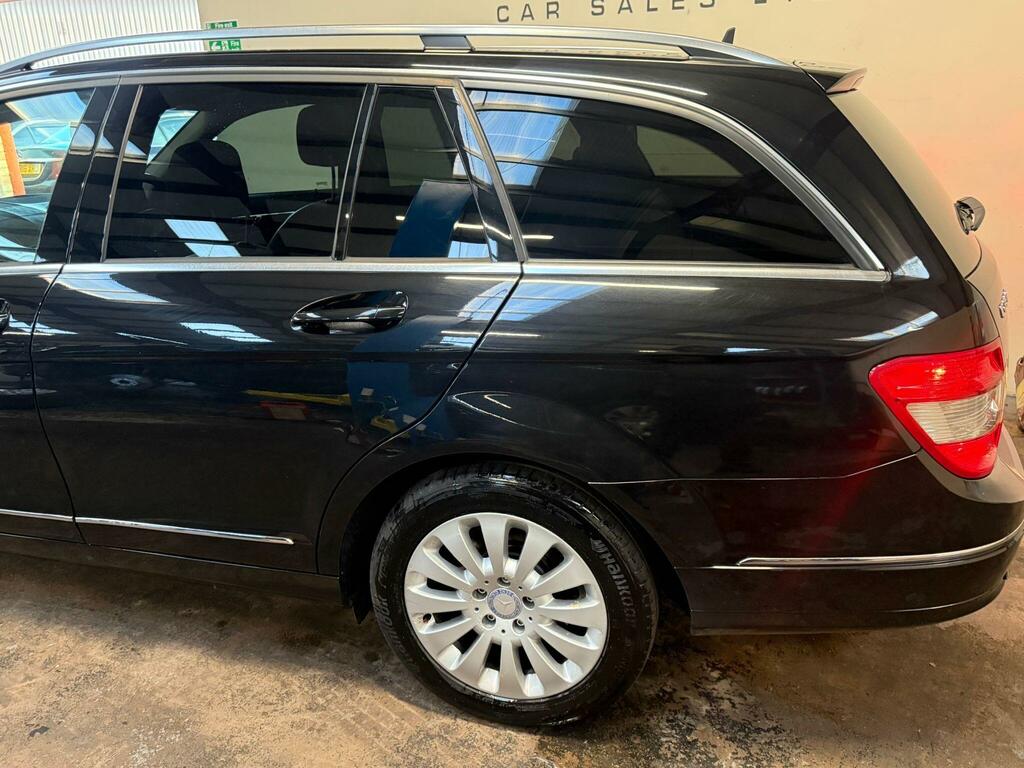 Mercedes-Benz C Class Estate 2.1 C220 Cdi Blueefficiency Elegance E KY59GAA Black #5
