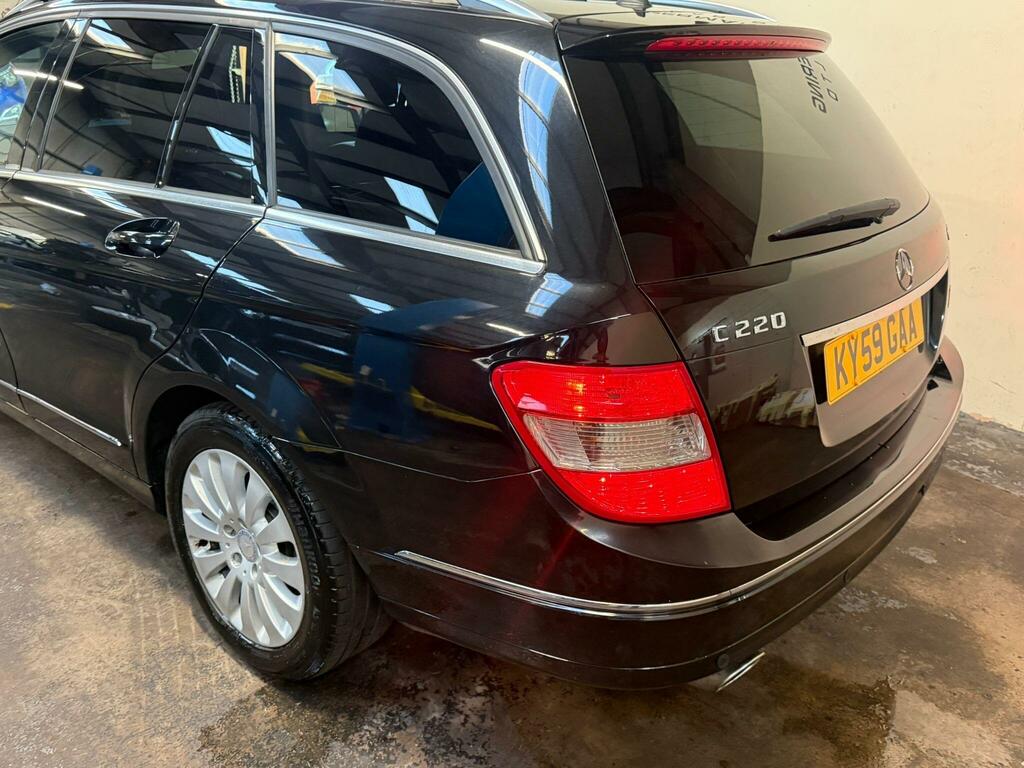 Mercedes-Benz C Class Estate 2.1 C220 Cdi Blueefficiency Elegance E KY59GAA Black #4