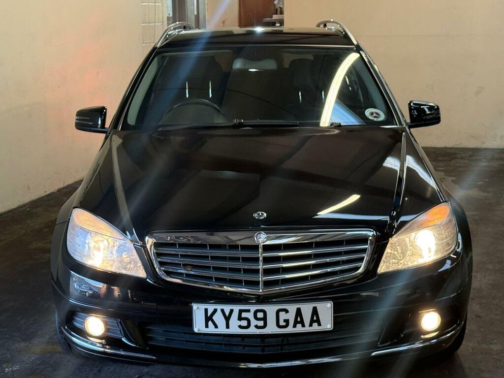 Mercedes-Benz C Class Estate 2.1 C220 Cdi Blueefficiency Elegance E KY59GAA Black #3