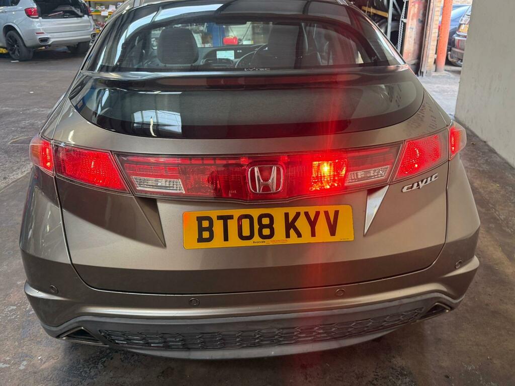 Honda Civic Hatchback 1.8 I-vtec Ex I-shift 200808 Grey #6