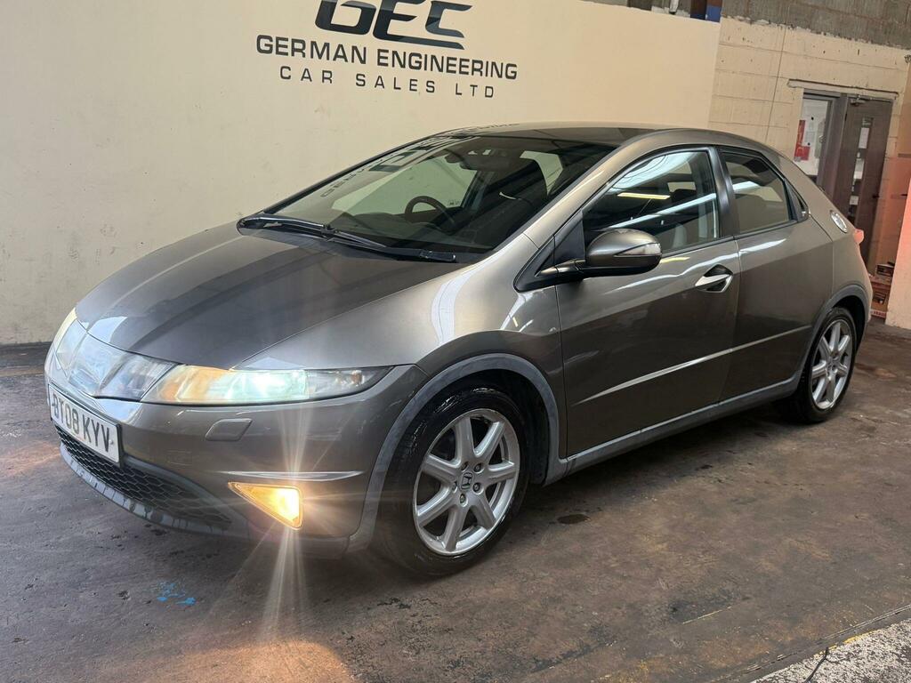Honda Civic Hatchback 1.8 I-vtec Ex I-shift 200808 Grey