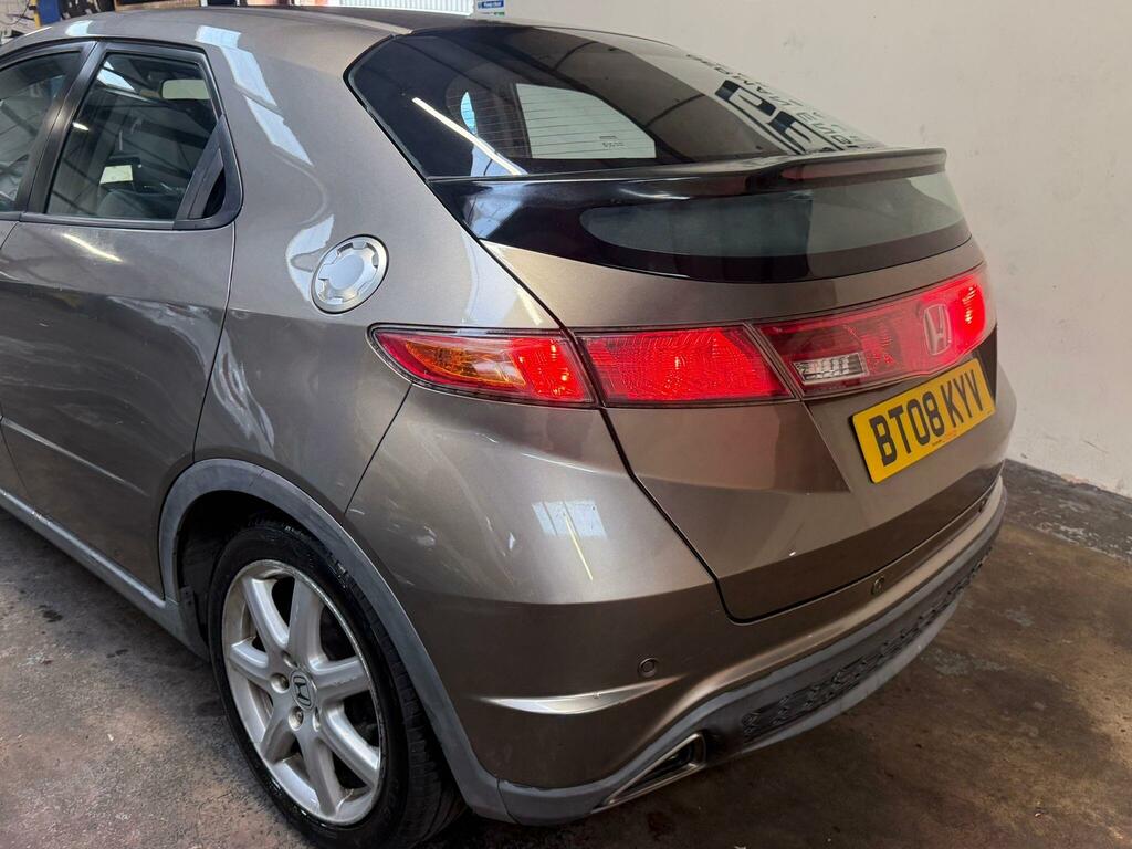 Honda Civic Hatchback 1.8 I-vtec Ex I-shift 200808 Grey #5