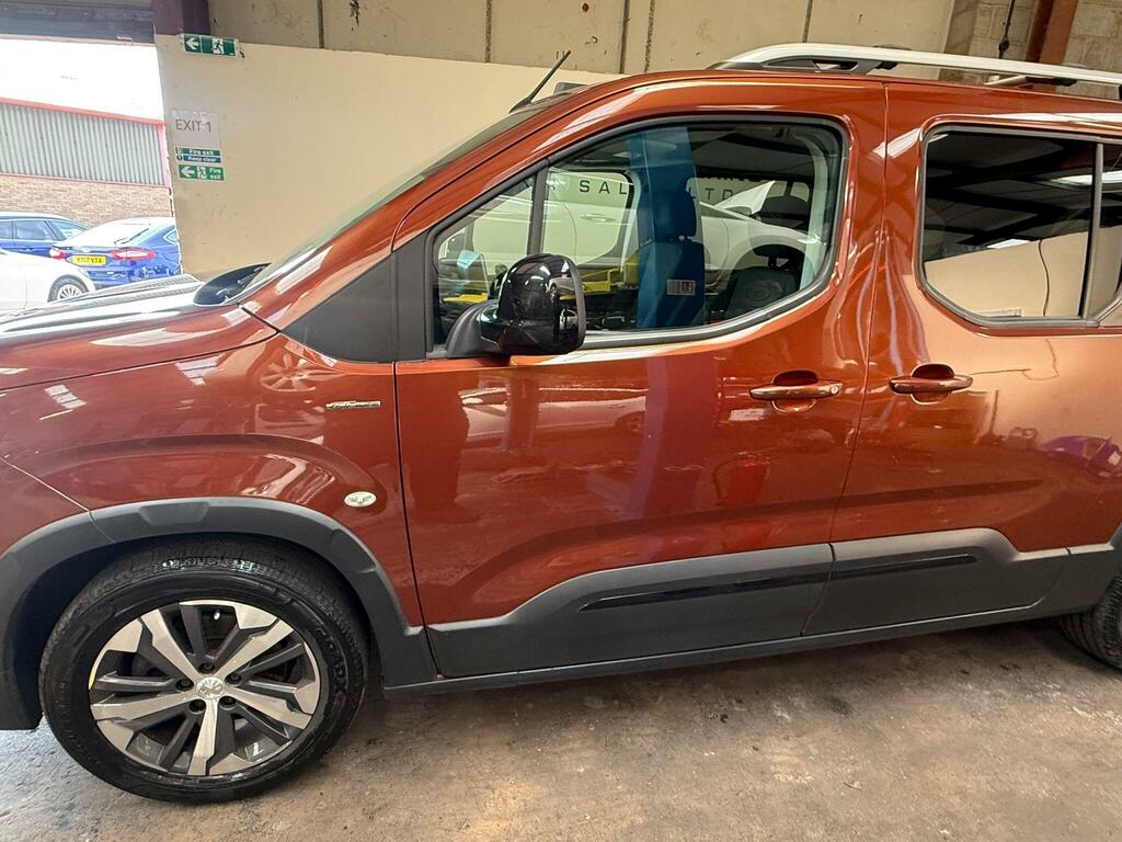 Peugeot Rifter Mpv 1.5 Bluehdi Gt Line Long Mpv Euro 6 Ss TW51VAN Brown #4