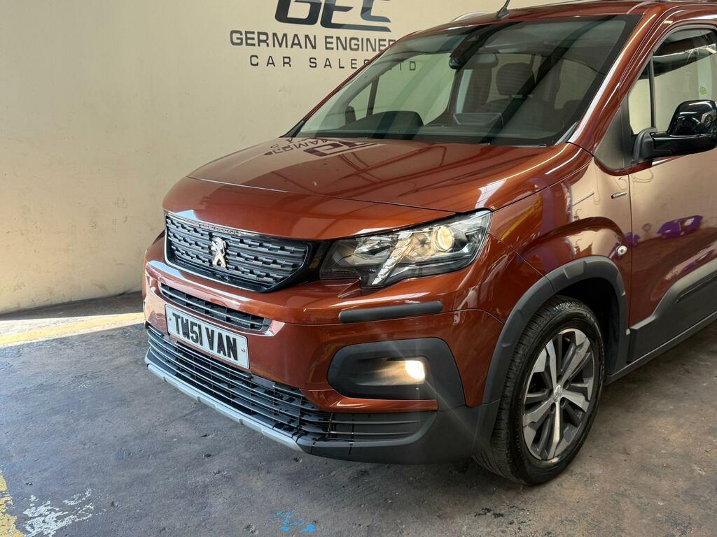 Peugeot Rifter Mpv 1.5 Bluehdi Gt Line Long Mpv Euro 6 Ss TW51VAN Brown #2