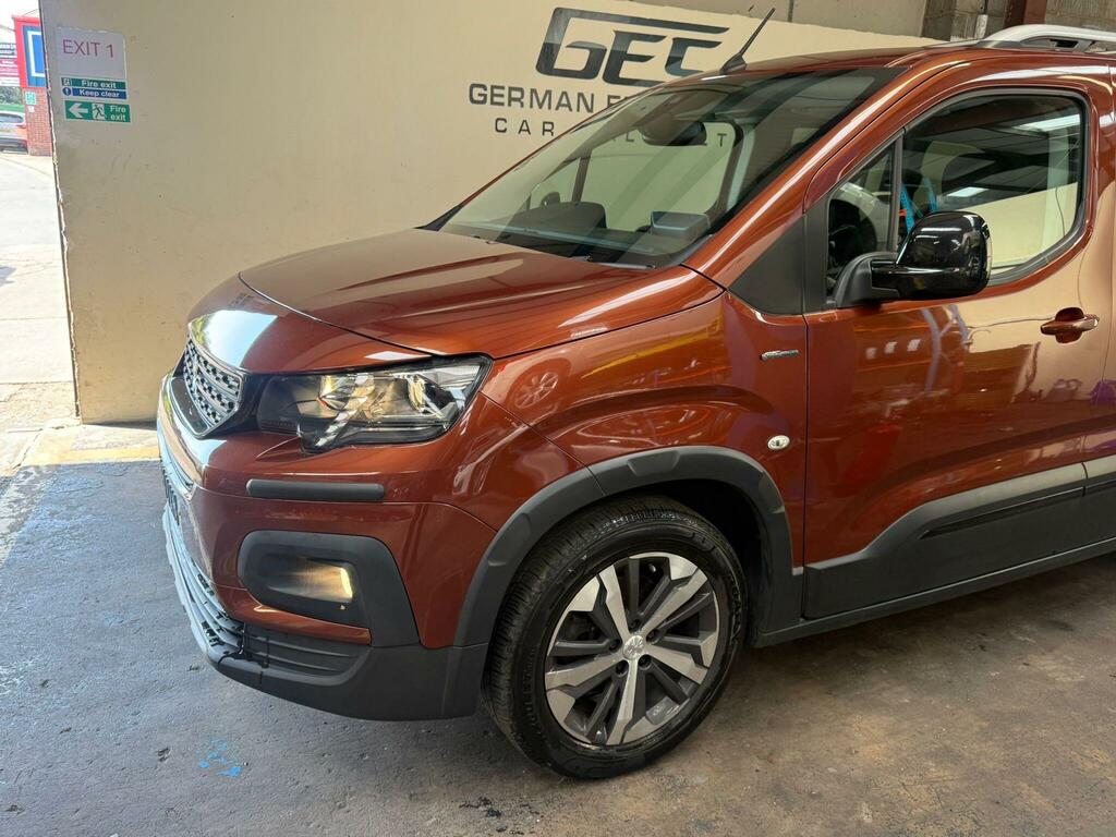 Peugeot Rifter Mpv 1.5 Bluehdi Gt Line Long Mpv Euro 6 Ss TW51VAN Brown #3