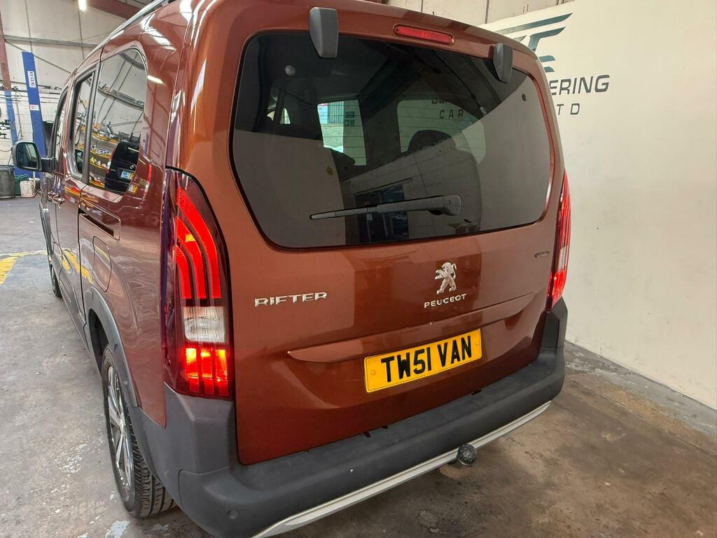 Peugeot Rifter Mpv 1.5 Bluehdi Gt Line Long Mpv Euro 6 Ss TW51VAN Brown #6
