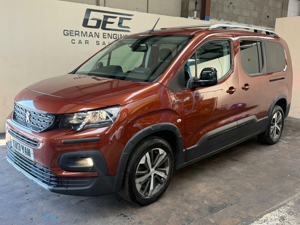 Peugeot Rifter Mpv 1.5 Bluehdi Gt Line Long Mpv Euro 6 Ss Brown