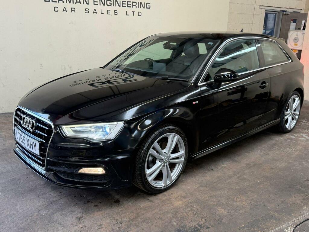 Audi A3 Hatchback 1.4 Tfsi S Line Euro 6 Ss 20156 Black