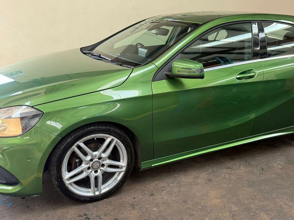 Mercedes-Benz A Class Hatchback 1.5 A180d Amg Line Executive Euro 6 S YH16AVR Green #5