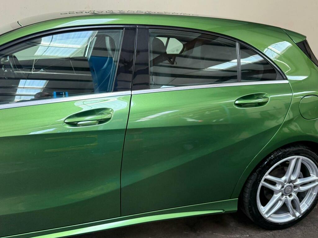 Mercedes-Benz A Class Hatchback 1.5 A180d Amg Line Executive Euro 6 S YH16AVR Green #6