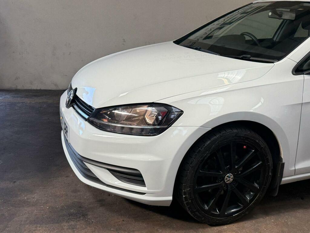 Volkswagen Golf Hatchback 1.6 Tdi Bluemotion Tech S Euro 6 Ss 5 GL17XBR White #2