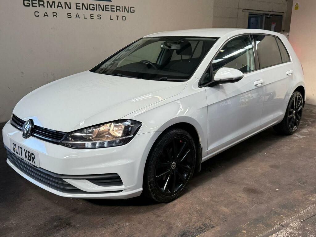 Volkswagen Golf Hatchback 1.6 Tdi Bluemotion Tech S Euro 6 Ss 5 White
