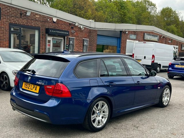 BMW 3 Series 2.0 320D M Sport YE12LPA Blue #4