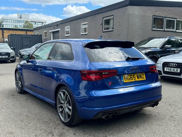 Audi S3 2.0 Tfsi Hatchback HG65WNZ Blue #4