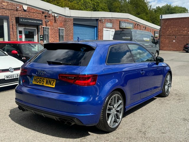 Audi S3 2.0 Tfsi Hatchback HG65WNZ Blue #3