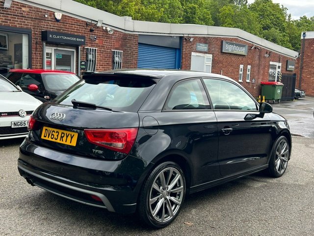 Audi A1 1.4 Tfsi S Line DV63RYY Black #6