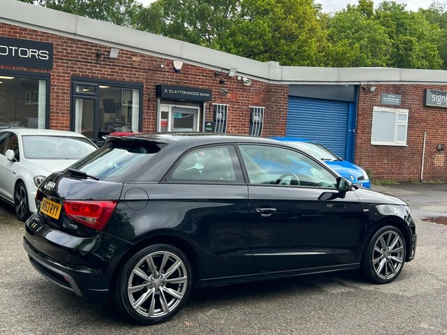 Audi A1 1.4 Tfsi S Line DV63RYY Black #5