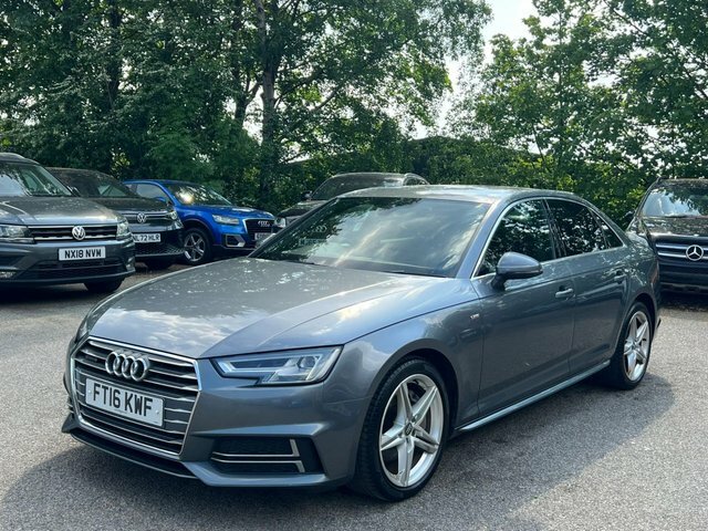 Audi A4 2.0 Tdi S Line FT16KWF Grey #2