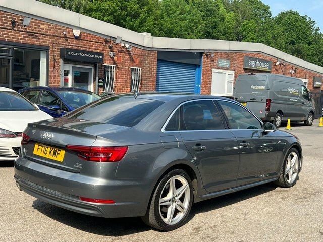 Audi A4 2.0 Tdi S Line FT16KWF Grey #3