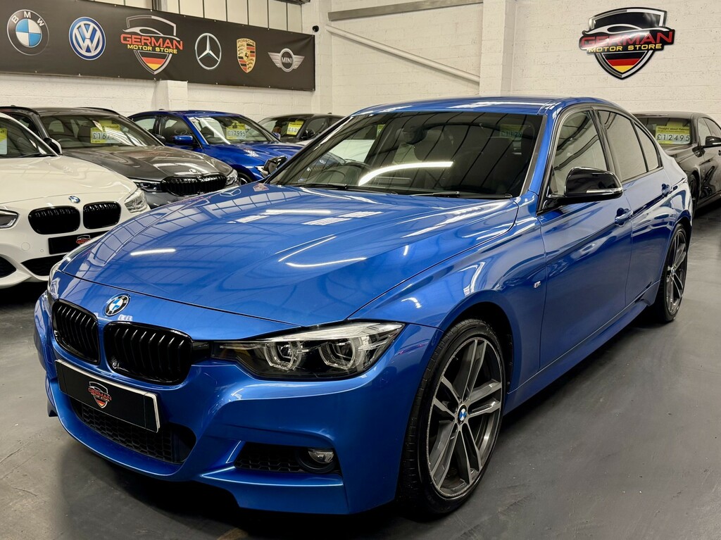 BMW 3 Series Saloon 2.0 320D M Sport Shadow Edition Saloon 201 Blue