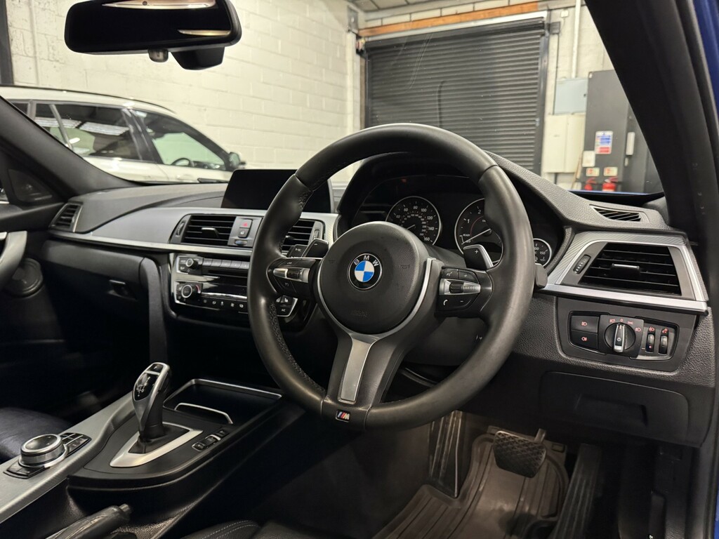 BMW 3 Series Saloon 2.0 320D M Sport Shadow Edition Saloon 201 OV18NXG Blue #5