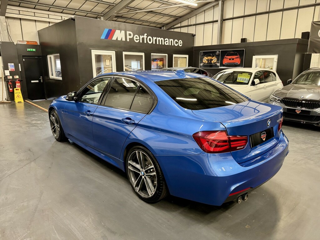 BMW 3 Series Saloon 2.0 320D M Sport Shadow Edition Saloon 201 OV18NXG Blue #2
