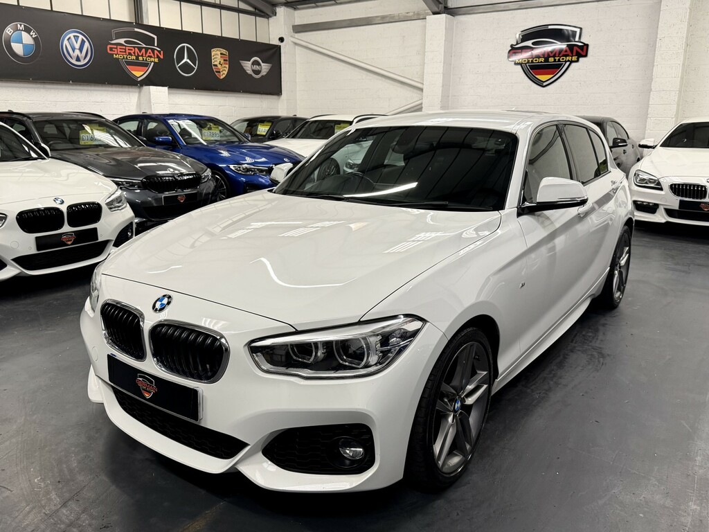 BMW 1 Series Hatchback 2.0 120D M Sport 5-Door 201767 White