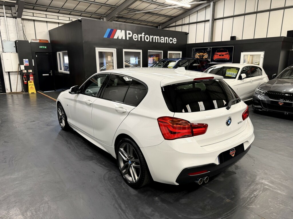 BMW 1 Series Hatchback 2.0 120D M Sport 5-Door 201767 RJ67FPF White #2