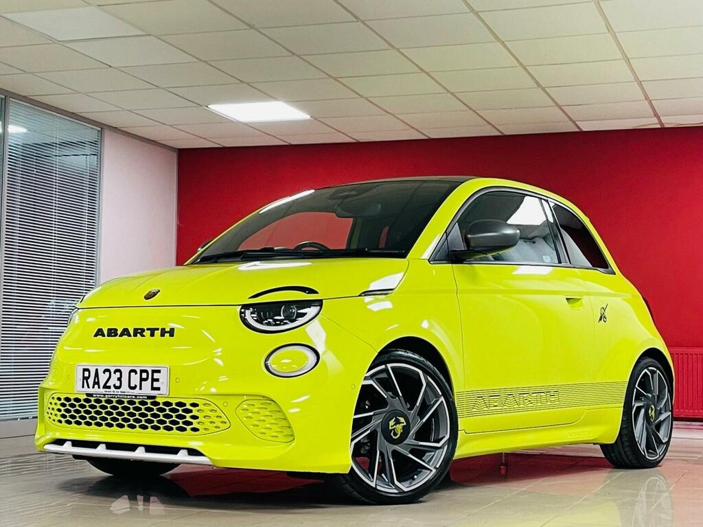 Abarth 500 Hatchback 42Kwh Scorpionissima 202323 RA23CPE Green #3