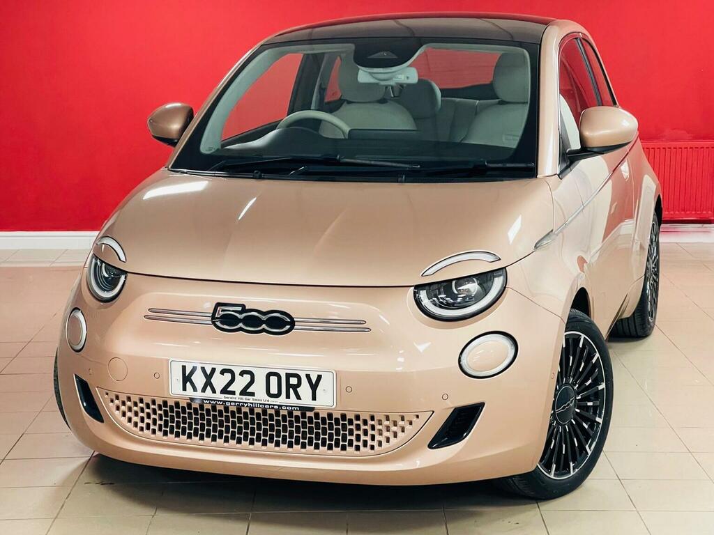 Fiat 500E Hatchback 42Kwh La Prima 202222 KX22ORY Gold #4