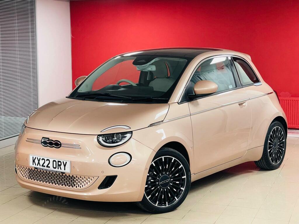 Fiat 500E Hatchback 42Kwh La Prima 202222 KX22ORY Gold #2