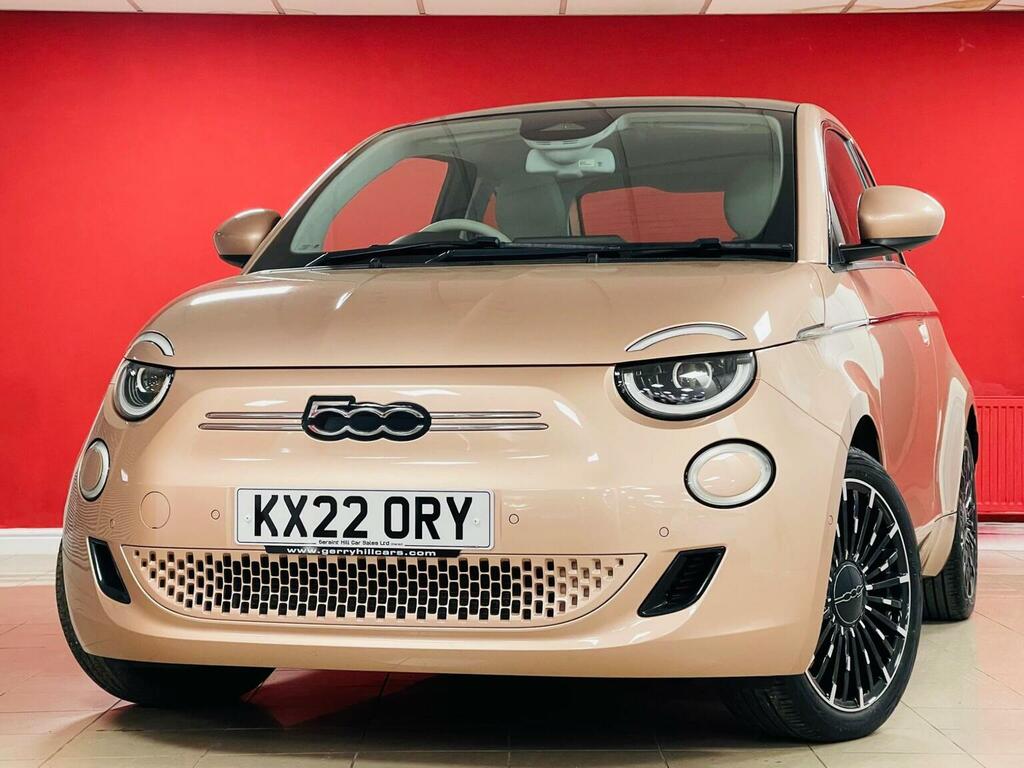 Fiat 500E Hatchback 42Kwh La Prima 202222 KX22ORY Gold #3